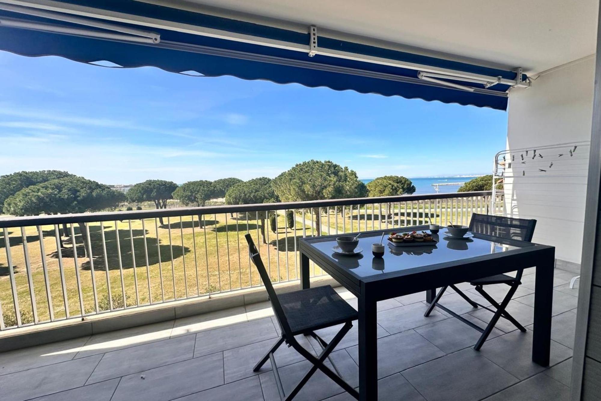 לה-גרו-דו-רואה Le Mistral Appartement Standing Avec Vue Mer Exceptionnelle En 1Ere Ligne מראה חיצוני תמונה